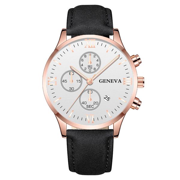 Geneva Luxury Business High-End Men's Waterproof Watch