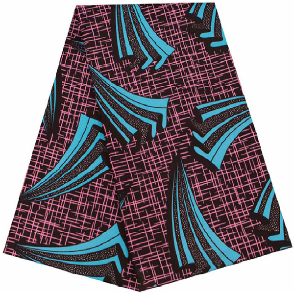 Fans African Print Fabric