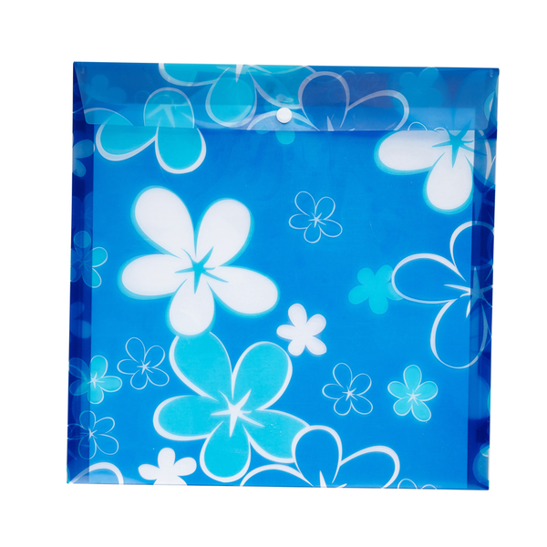 Meeco Scrapbooking Carry Folder, A4 Size, Blue Printed, Pack of 5