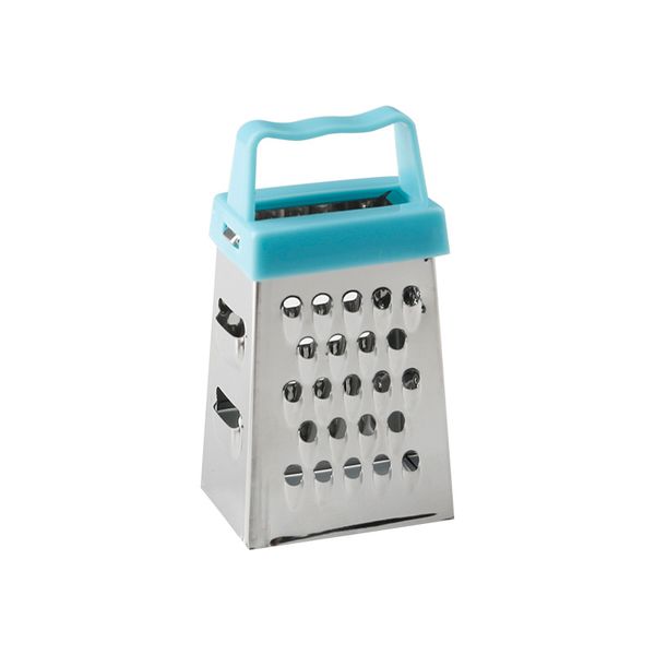 4-Side Cheese Grater - Mini Stainless Steel Shredder 2 Piece