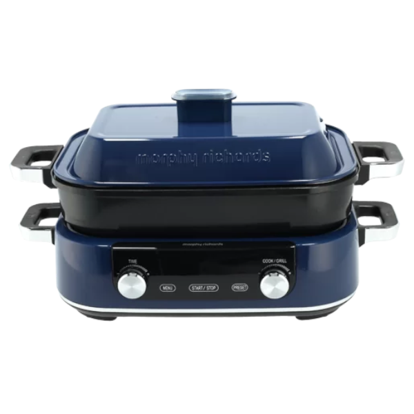 Morphy Richards Digital Steaming, Pressure, Slow Cooking Pot 3L Deep Pan