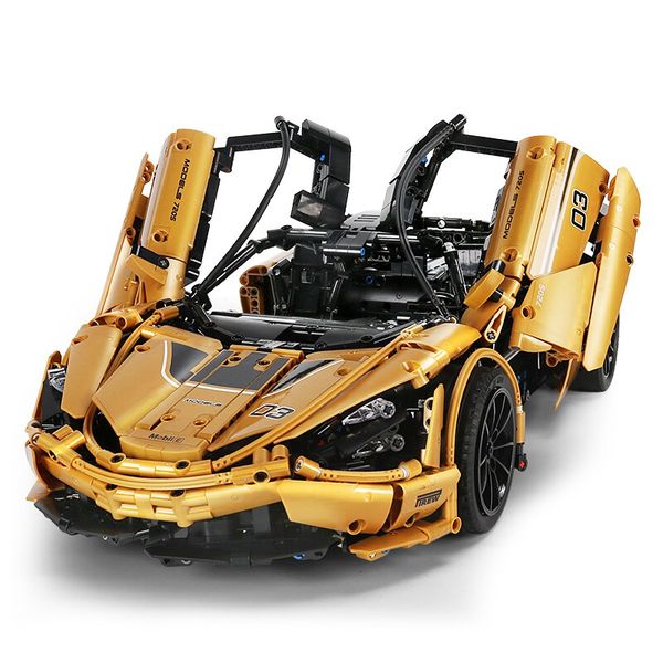 Mould King-1:8 Mclaren 720S-Yellow