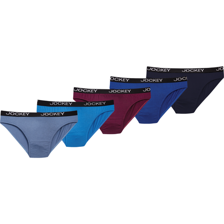 Jockey Underwear Men's Great Value Brief - 5 Pack - 100% Cotton