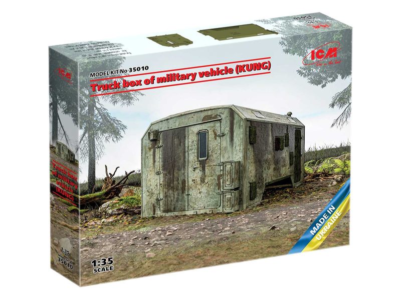 ICM 35010 1/35 Militay Truck Box Kung