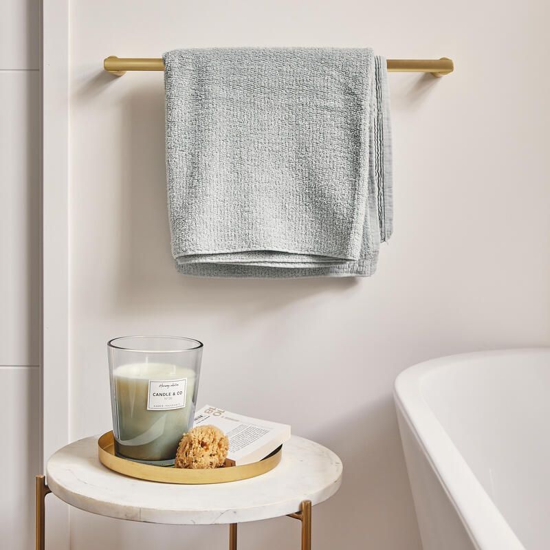 Sensea Neo Towel Holder Brush Brass 50cm