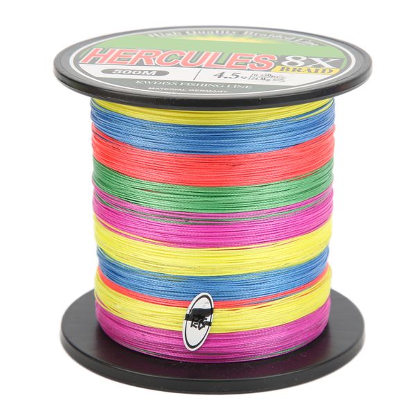 500m PE Braided Carp Line (4.5 Multi)