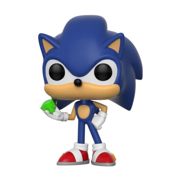 Funko Pop! Games: Sonic The Hedgehog - Sonic With Emerald