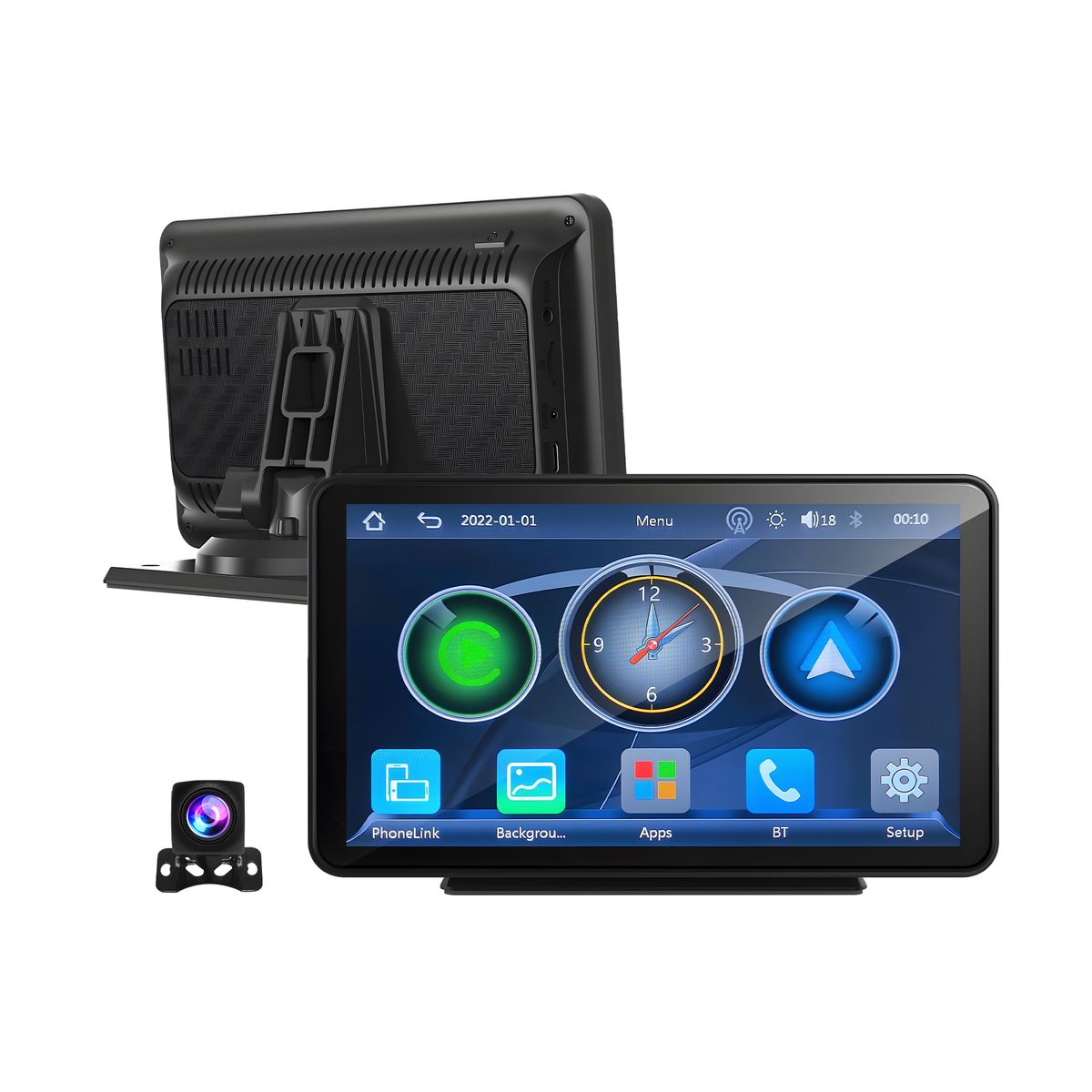 Vizia 7-Inch Smart Car Stereo with Wireless CarPlay & Android Auto