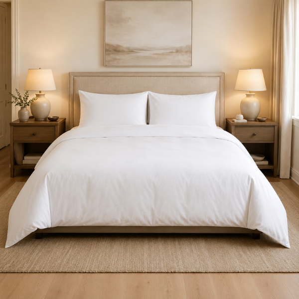 Relax Collection 300 Thread Count 100 % Cotton Duvet Cover Set