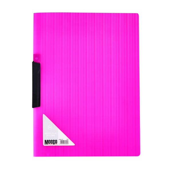 Meeco Swing Clip File Creative Col Pink 5 Pack