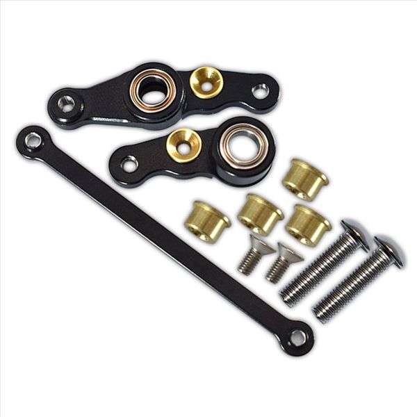 Metal Steering Components Steering Assembly for Tamiya Df01 Ta01 4