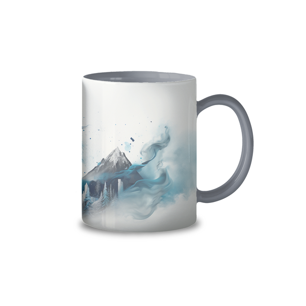 Grey Wolf Mug - Majestic &amp; Stylish 11oz Mug