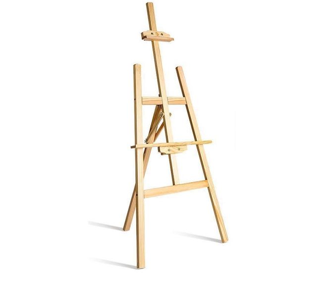 Wooden Easel Tripod Stand-120cm Adjustable for Painting Display Art Event