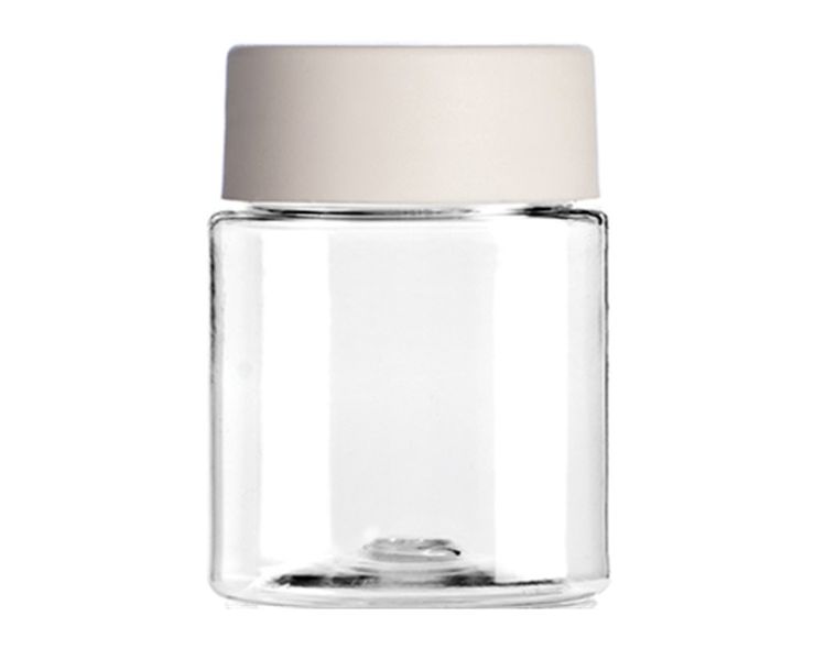 Ointment Jar Clear 50g Screw On Cap 50's