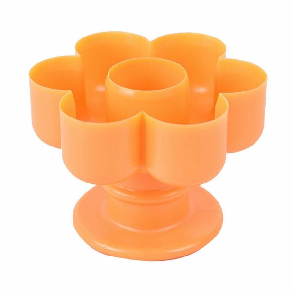 Flower Shape Donut Mold Cake Stamp Dough Press Cutter - Orange