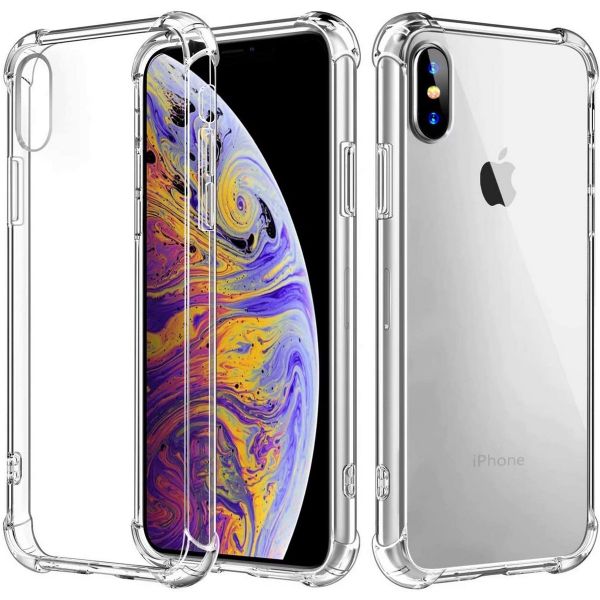 Shockproof Clear TPU Gel Case Back Cover For iPhone 14 Pro Max