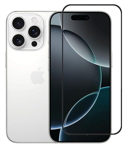 Screen Protector For i Phone 16 Pro - Tempered Glass For IP 16 pro