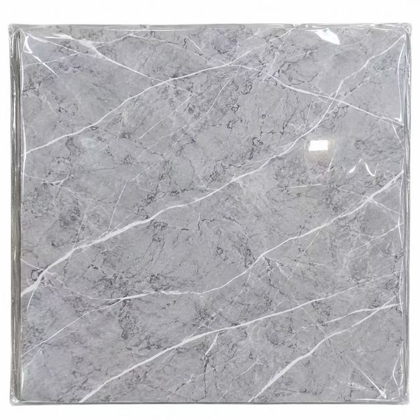 60 x 60cm Self-Adhesive Marble Tile Sticker - 10 Pack