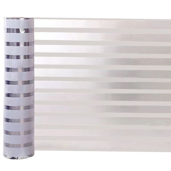 Home Decor Matte Privacy Window Film Frosted Glass - 120cm - Set of 2