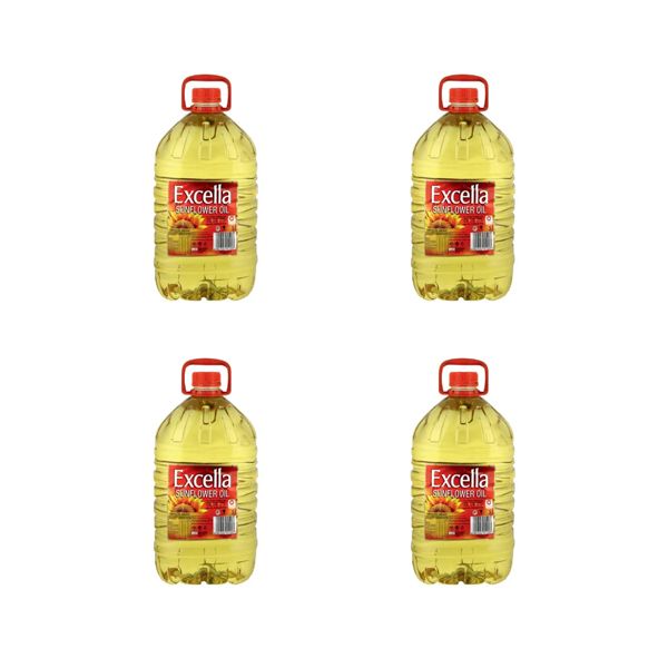 Excella Sunflower Oil - 4 x 5l