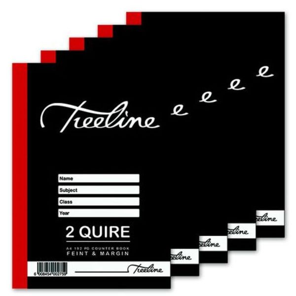 2-Quire (192pg) Counter book - F/M stitched (5 pack)