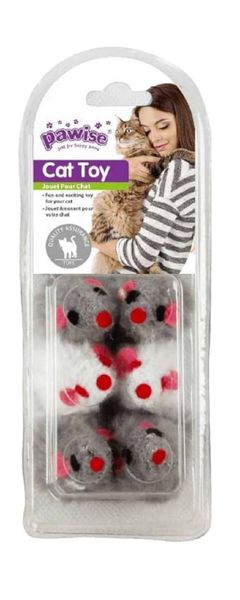 Pawise - Cat Plush Toy Mice