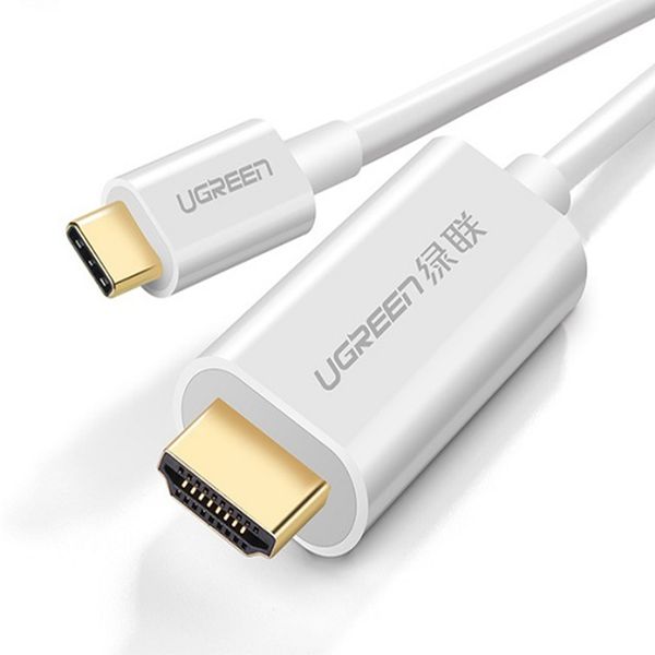 UGreen 30841 USBC M to HDMI M 1.5m Cable-WH