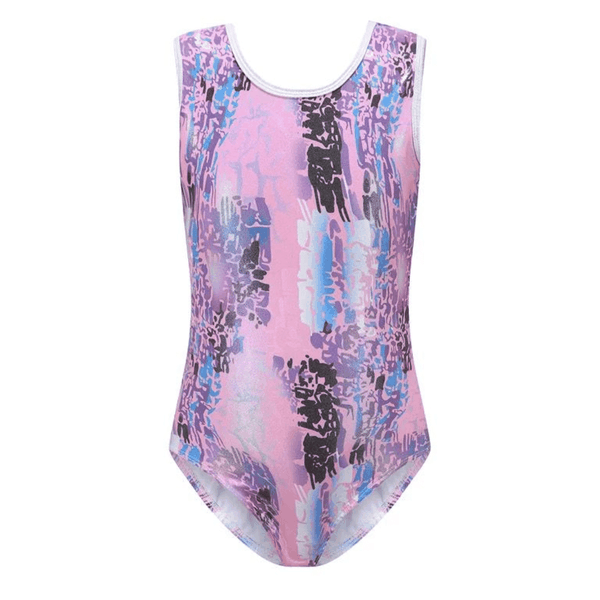 Pink &amp; Purple Bark Leotard