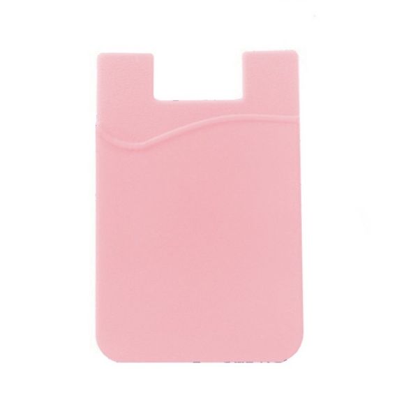 Credit Card Holder For Phone Back - Pink image