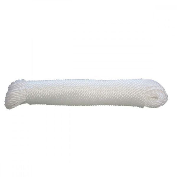 Polyethylene Washline White - 4mm x 15m