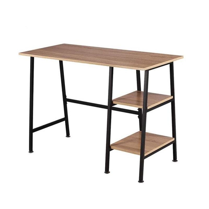 Desk,Book Table with 2-Layers Storage, Simple Table for Kid Study Homework