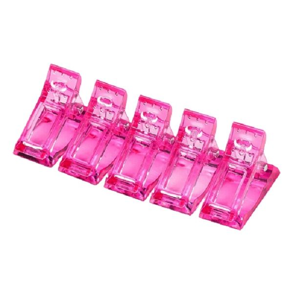 BD - Clips Polygel Nails Quick Building Mold Clips Nail Art Finger 5/10 ...