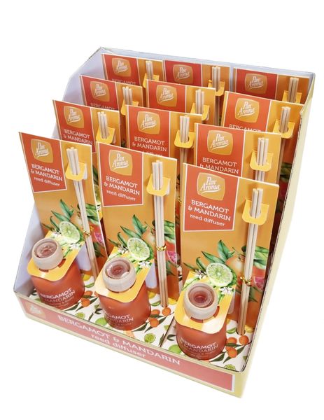 Pan Aroma Bergamot and Mandarin 50ml 12-Pack