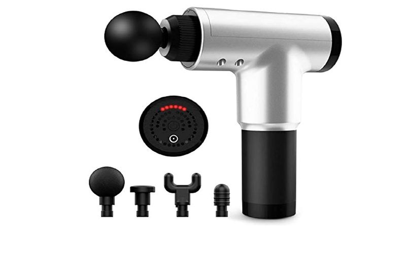 Muscle Pain Relief Fascial Body Massage Gun With 4 Massage Heads-KH-320