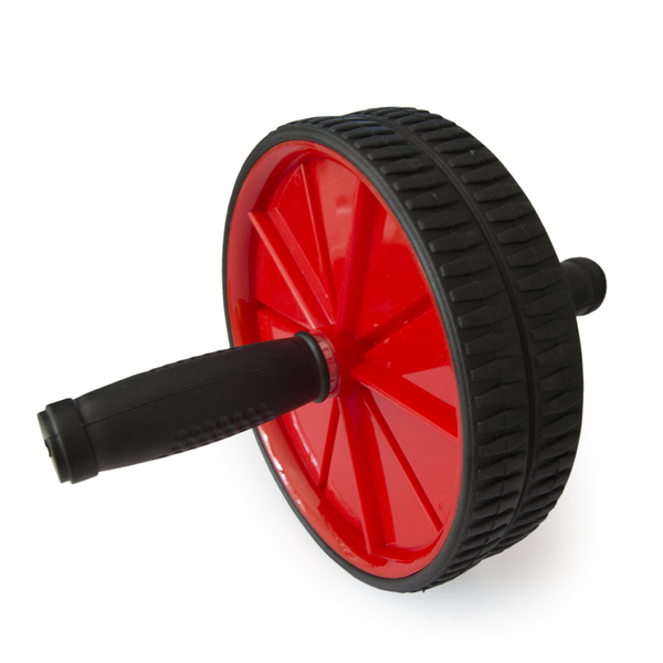 Dual Exercise Ab Wheel - Red