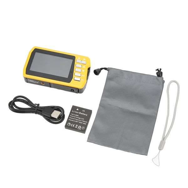 4K 56MP Dual Screen Camera, 18x Zoom, 10ft Waterproof, for Outdoor