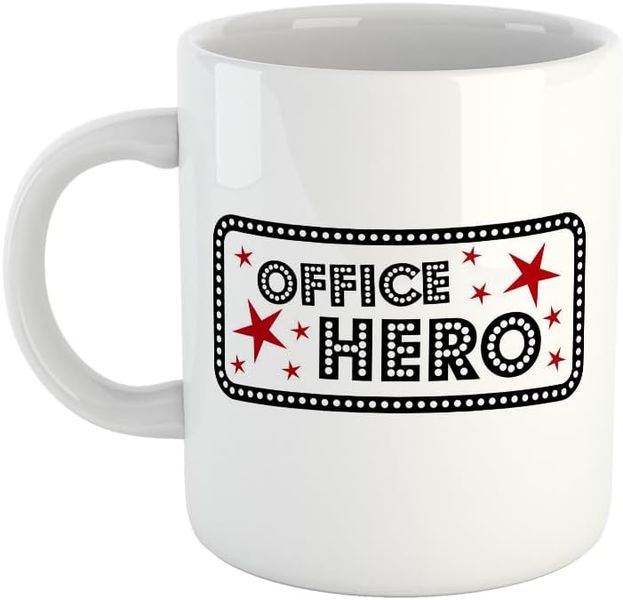 Office hero- Father's day-Mother's day- Valentines-Charistmas Mug