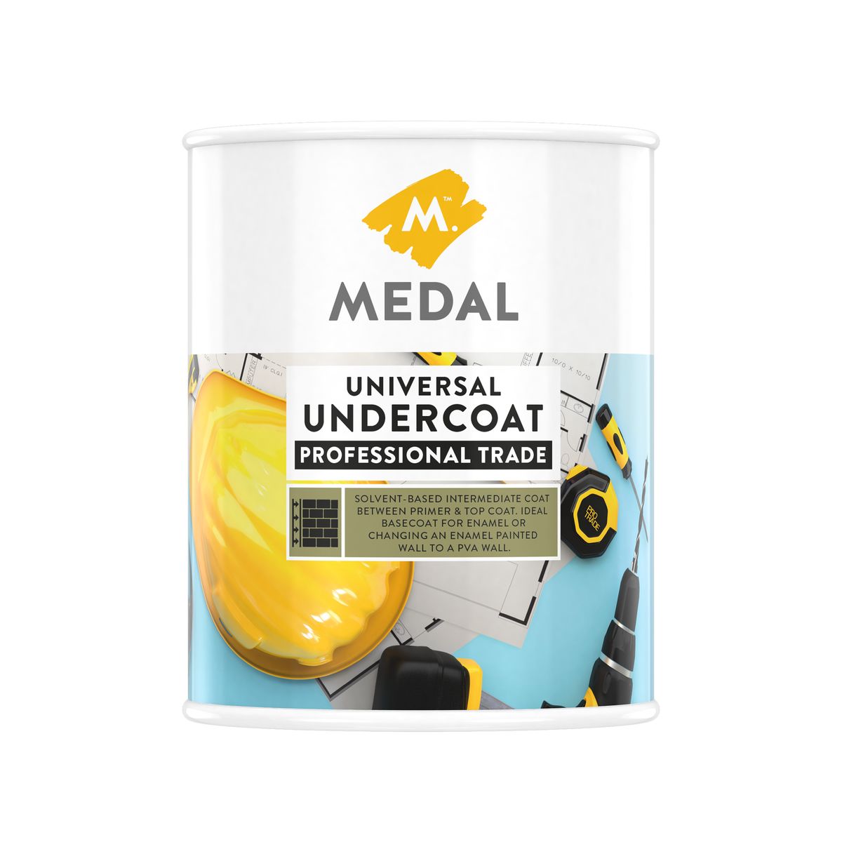 Medal Professional Trade Universal Undercoat - White - 1 L | Buy Online ...