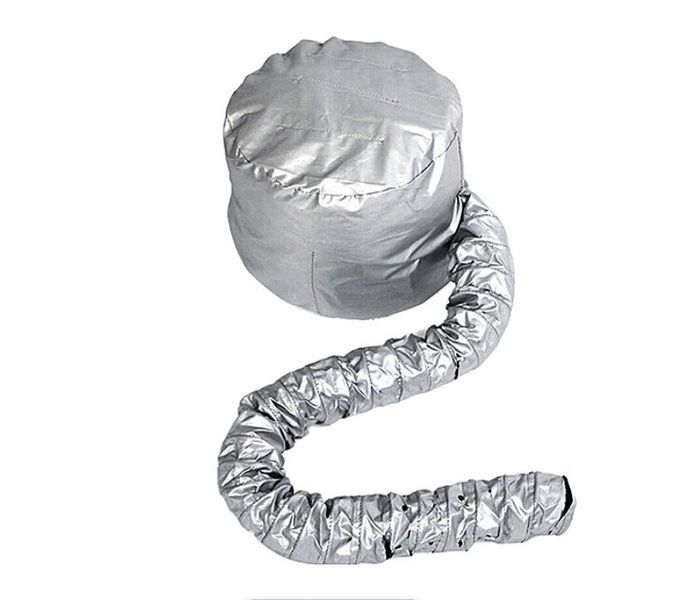 Portable Bonnet Hairdryer Attachment- Silver
