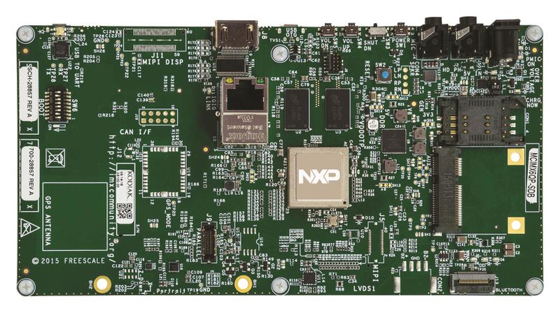 NXP (MCIMX6QP-SDB) Development Board, i.MX 6 Series Application Processor