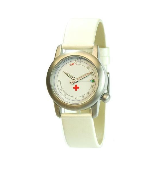 Silver Nurse's Watch