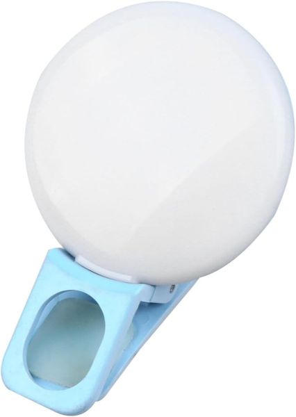 Portable LED Clip Selfie Light for Phone Laptop Emergency