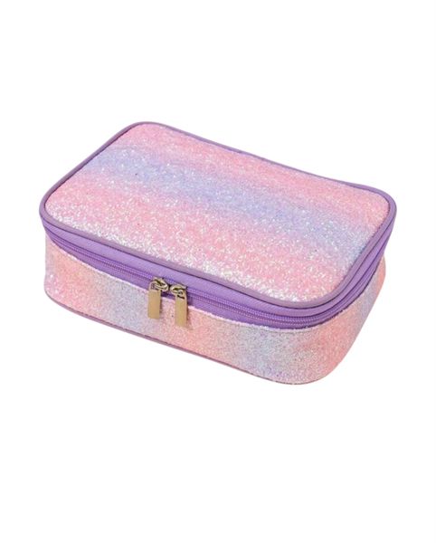 Sparkly Pencil Case - Large Capacity Glitter Stationery Organiser