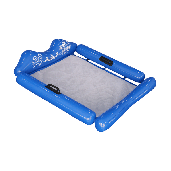 Iconix Extra Large Inflatable Pool Float Hammock with Removable Sides