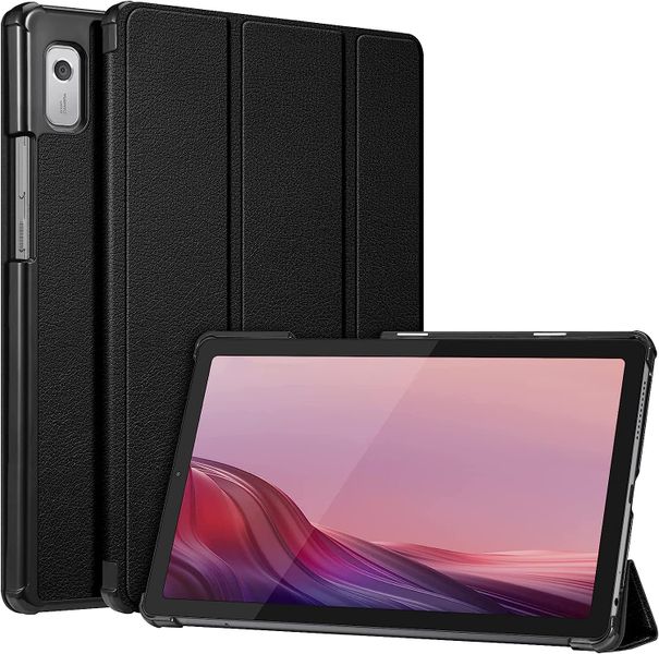 TUFF-LUV Smart Folio Case &amp; Stand for Lenovo Tab M9 (TB-310FU) - Black