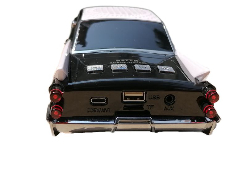 1965 Black Speaker Model Car