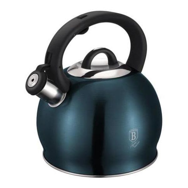 Berlinger Haus 3L Stainless Steel Whistling Kettle - Blue