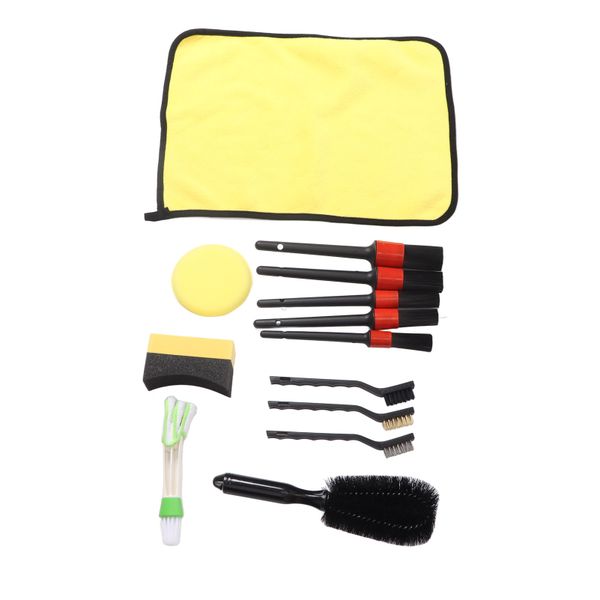 Car Cleaning Kit Wheel Brush Set Sponge Duster