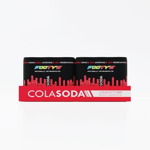 Footys Sugar Free Cola Soda 300ml - 24 Pack