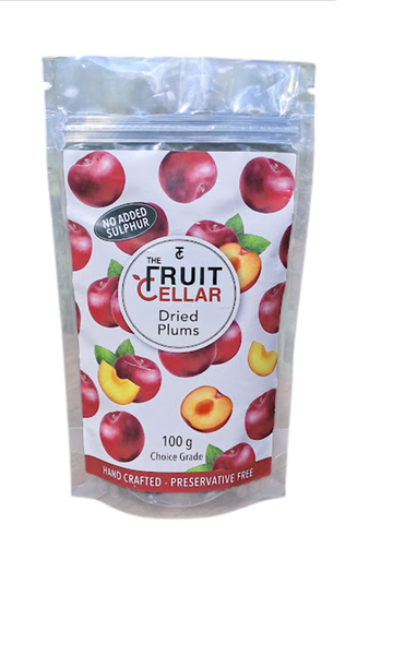 The Fruit Cellar - Dried Plums 100g x 3